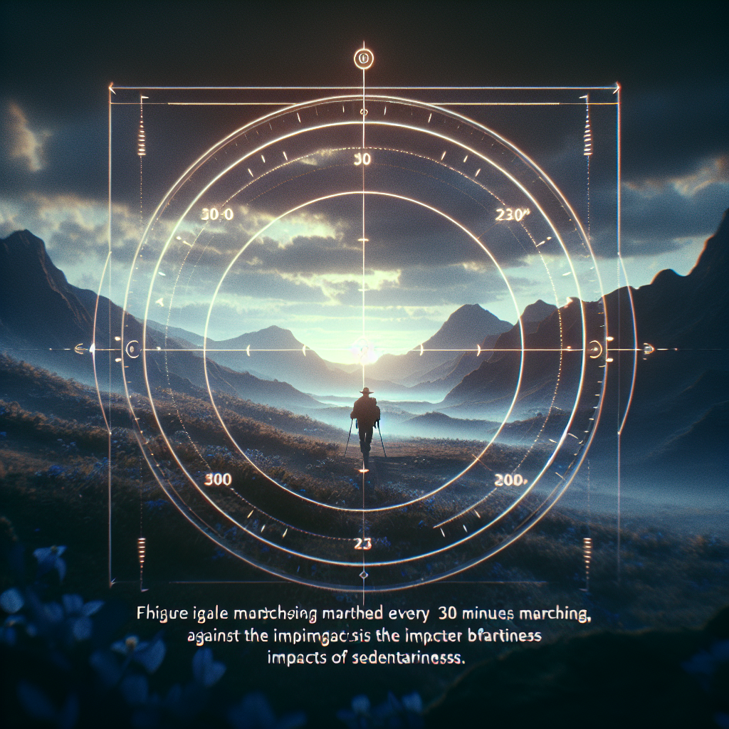 Marcher 5 minutes toutes les 30 minutes pour combattre les effets de la sédentarité